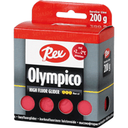 HF glide wax Rex Olympico Red +2°C...-2°C, 200g