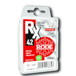 Fluor-free glide wax RODE RX42 World Cup -1°...-6°C, 60g