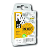 Fluor-free glide wax RODE RX52 World Cup dry snow -4°...+0°C, 60g