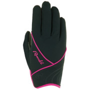 Gants de femme Roeckl Elena noir-pink