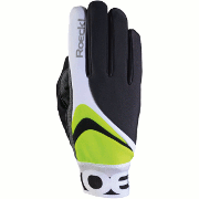 Rennen Handschuhe Roeckl Gent schwarz/gelb