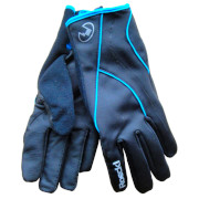 Теплые гоночные перчатки Roeckl Laikko чёрные с синим