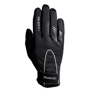 Rennen warme Handschuhe Roeckl LL Landas schwarz