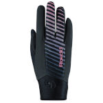 Gants biathlon et ski de fond de course Roeckl Lermoos noir/rose