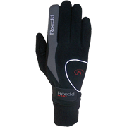 Langlauf Handschuhe Roeckl Levi schwarz-grau