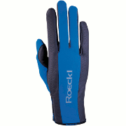 Gants de course Roeckl Lika noir/bleu