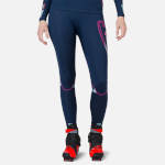 трико женского комбинезона Rossignol W Infini Compression Race Tights тёмно-синее