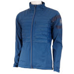 Men\'s Cross-country ski jacket Rossignol Poursuite Warm \"Blue bird\"