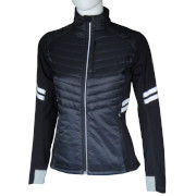 Women\'s Cross-country ski jacket Rossignol Poursuite Warm black