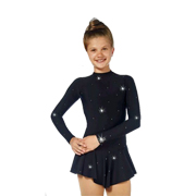 Sagester figure skating dress model 200 black