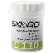 Fluor powder Ski-Go C 110 -10°C...-20°C, 30 g Fluor powder Ski-Go C 110 -10°C...-20°C, 30 g