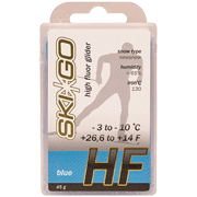 HF Gleitwachse Ski-Go HF Blau -3°C...-10°C, 45 g