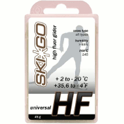 HF glide wax Ski-Go HF Universal +2°C...-20°C, 45 g HF glide wax Ski-Go HF Universal +2°C...-20°C, 45 g