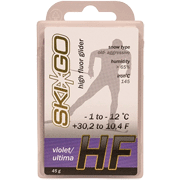 Høyfluorglider Ski-Go HF Fiolett Ultima -1°C...-12°C, 45 g