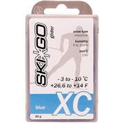 CH Glide wax Ski-Go XC Blue New Snow -3°C...-10°C, 60 g