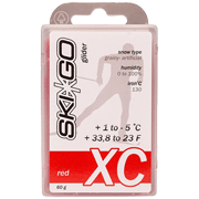 CH Gleitwachs Ski-Go XC Rot +1°C...-5°C, 60 g