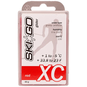 CH glide wax Ski-Go XC Red +1°C...-5°C, 60 g CH glide wax Ski-Go XC Red +1°C...-5°C, 60 g