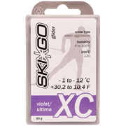 CH glide wax Ski-Go XC Violet Ultima -1°C...-12°C, 60 g CH glide wax Ski-Go XC Violet Ultima -1°C...-12°C, 60 g