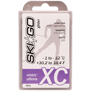 CH Gleitwachse Ski-Go XC Violett Ultima  -1°C...-12°C, 60 g