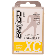 CH glide wax Ski-Go XC Yellow C242, +20°C...-1°C, 60 g CH glide wax Ski-Go XC Yellow C242, +20°C...-1°C, 60 g