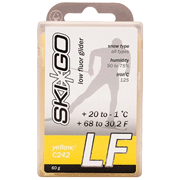 LF glide wax Ski-Go LF Yellow C242 +20°C...-1°C, 60 g LF glide wax Ski-Go LF Yellow C242 +20°C...-1°C, 60 g