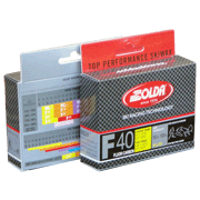 Solda F40 CARBON -TOP FLUOR Gleitwachse gelb +5°...-4°C, 60g