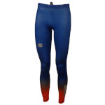 Sportful Apex Race broek 2021 blauw keramiek / rood