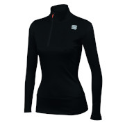 Warme Damen pullover Sportful Cardio Tech W Jersey schwarz