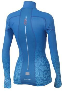 Sportful Doro Warm Race Jersey azure-blue-white