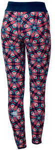 Sportful Rythmo Women's tights black iris Kaleidoscope