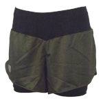 Vrouwen Sportful Cardio W Shorts olive-zwart