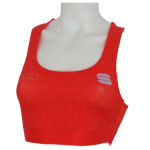 Women\'s top Sportful Doro Cardio Bra Chilli red