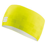 Hoofdband Sportful Squadra Headband gele lime