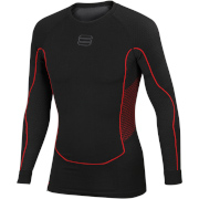 футболка с длинным рукавом Sportful 2nd Skin LS Top чёрная