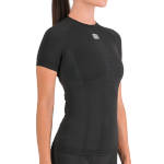 Damen Thermo-T-Shirt Sportful 2nd Skin W Tee schwarz