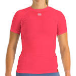 T-shirt thermique femme Sportful 2nd Skin W Tee bubble gum