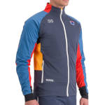 Тёплая разминочная куртка Sportful Anima Apex Jacket галактический синий