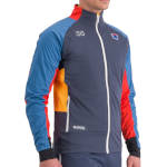 Warme Trainingsjas Sportful Anima Apex Jacket galaxy blauw