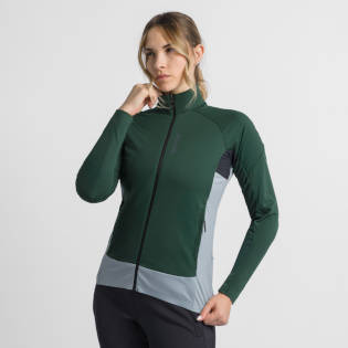 Women's Jacket Sportful Apex 2 W Jacket 2027 oblivion green / foggy stone