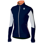 женская разминочная куртка Sportful APEX Evo Lady WS чёрный ирис