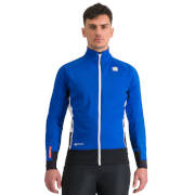 Training warm jacket Sportful Apex Jacket 2024 bright blue / white