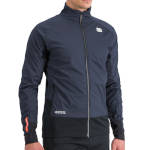 Тёплая разминочная куртка Sportful Apex Jacket галактический синий