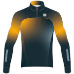 Sportful Apex Race Top 2021 gris foncé / jaune