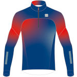 Sportful Apex Race Top 2021 céramique bleue / rouge