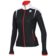 Veste d\'échauffement Sportful APEX Lady WS Jacket Noir