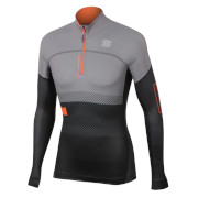 верх комбинезона Sportful Apex Race Top чёрно-оранжевый