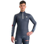 верх комбинезона Sportful Apex Race Jersey 2024 галактический синий / белый