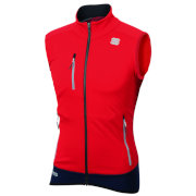 Gilet chaud d’entraînement Sportful Apex WS rouge