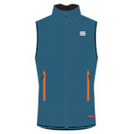 Training warm vest Sportful Apex WS blue sea