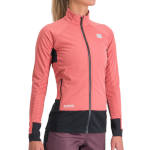 Performance women's jacket Sportful Apex W dusty red